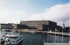 A ferry in Sweden