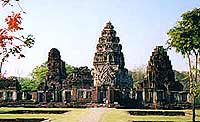 Isan in Northern Thailand, Undamaged by Tsunami 3 Temple in Phimai.