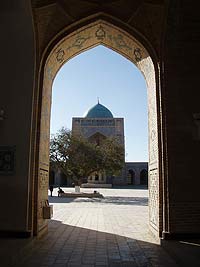 Doorway in Samarkand in Bukhara