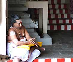 Monk in Batam. 