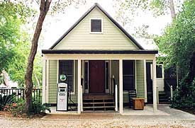 By the Banks of the Suwannee: Natural Northern Florida 4 Steinhatchee gas pump.