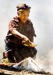 Travel Photography: Some Things to Know From the Pro on the Go 7 Mayan ritual, burning candles for good luck.