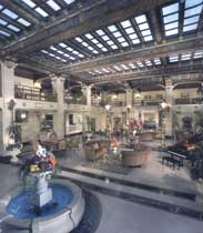 Cowboys and History in Washington State 3 The lobby of the Davenport Hotel in Spokane