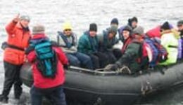 Zodiac in Antarctica