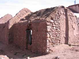 The outhouse where Butch and Sundance stayed is now a deserted building. 