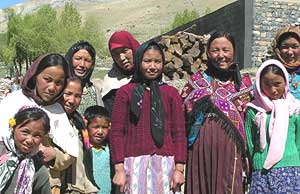 Villagers in Kungri