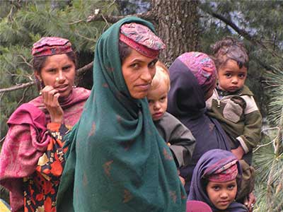 Vale of Kashmir: Idyllic Locale of Uncommon Beauty 9 A shepherd family