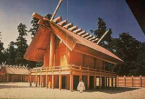 A shrine in Ise, Japan.