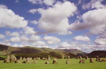 Castlerigg stone circle, near Keswick - photo by David Kelavey