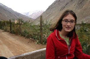 The author hitches a ride in Cochiguaz.