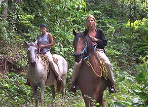 Belize's Pook's Hill Lodge: Secrets of the Maya Heartland 7 Horseback riding is one of many activities at the lodge.