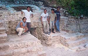 Belize's Pook's Hill Lodge: Secrets of the Maya Heartland 2 Visitors are invited to visit the archaeological dig at Pook's Hill.