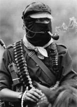 Zapatista leader Subcommandante Marcos - photo courtesy of zapatistas.org