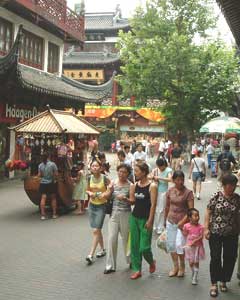 The old section of Shanghai, known as Puxi