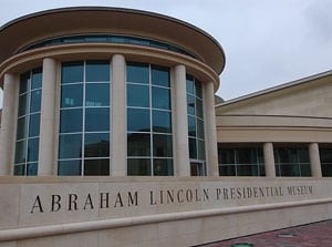 The Abraham Lincoln Presidential Museum in Springfield IL- photo courtesy of aia.org