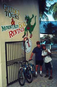 Rick and Emilio at Iguana Mama's