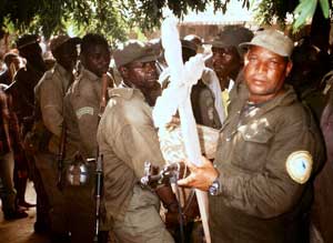 Gorillas and Guerillas in the Democratic Republic of Congo 3 The funeral of Boni, a game ranger murdered by rebels