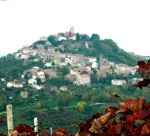 A Motovun hilltop village - photos by Kent E. St. John