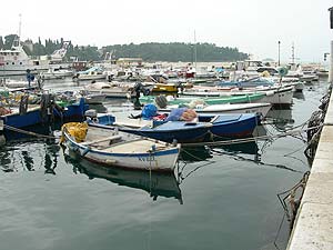 The harbor at Porec