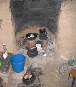 Nancy's Aymara kitchen