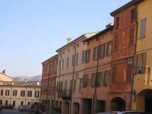 Buildings along the streets of Brisighella