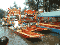Xochimilco Floating Gardens are a top attraction in Mexico City. Habeeb Salloum photos.