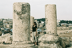 Floating the Dead Sea, One of Jordan's Wonders 2 The Citadel in Amman. photos: Kent E. St. John.
