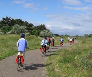 A Netherlands Bike and Boat Adventure 4 Biking through the Dunes near Den Hague