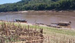 Mekong River in Laos