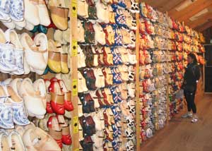 A Netherlands Bike and Boat Adventure 8 You can buy wooden shoes at Zaanse Schans