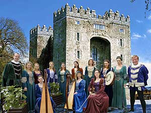 The entertainers of Bunratty Castle - photo courtesy of Shannon Heritage