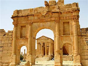 Tunisia and Its Breathtaking Scenery 8 The ruins of the Temple of Minerva at Sbeitla