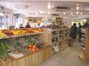 Preserving Dartmoor's Manmade Wilderness 7 The organic farm shop at Occombe Farm