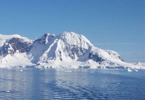 Mountain or iceberg?