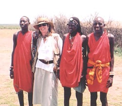 East African Safaris: A Unique Family Experience 3 Lynne Leakey and friends