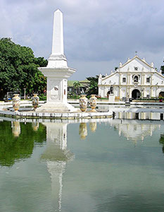 The cathedral in Vigan