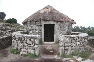 A Celtic stone house in Santa Tegra