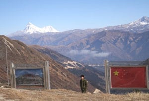 The pass at Nathu-La