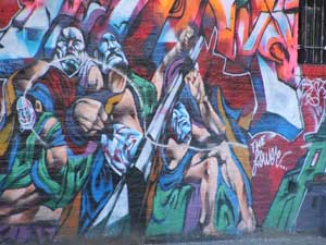 Graffiti art on the Lower East Side