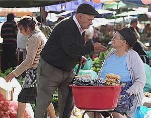 The market in Barcelos