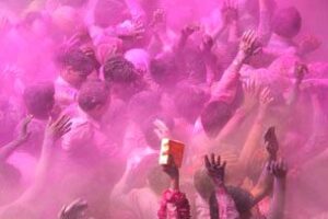 Holi Festival in India.