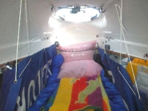 Rowing Around the World: One Woman's Odyssey 10 The inside compartment of the Sedna Solo