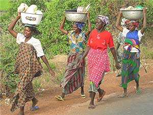 Walking the road to Ouagadougou