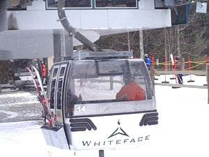 The Cloudsplitter is the fastest gondola in North America.