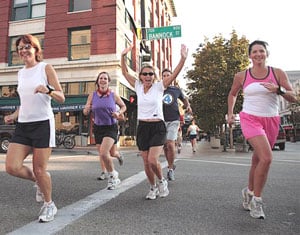 The Hash House Harriers, run the 'Tour de Fat.' 'We are a drinking club with a running problem.'