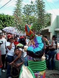 Lechon at the Carnival in Santiago.