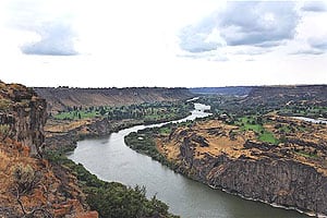 The Snake River Canyon