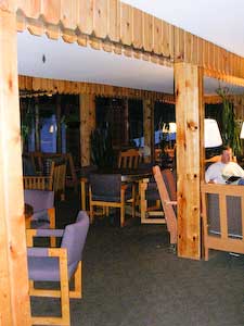 Utah mountain lodge.