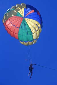 The Visayas: Philippine Adventure 3 Parasailing in Borocay