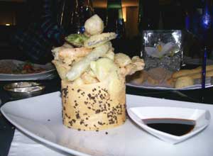 The Magical Abundance of Italy's Brescia Province 7 Food as art. Many dishes in Italy are served in amazingly creative ways. This is vegetable tempura w/tamari sauce.